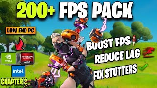 "Fortnite Remix Chapter 2 Potato Graphics & FPS Fix for Low-End PCs!"