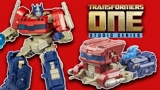 Transformers One Studio Series Optimus Prime Review