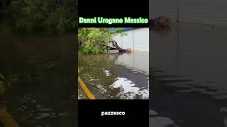 Danni #uragano #playadelcarmenmexico subito dopo il passaggio #messico #vacanzainmessico #travel