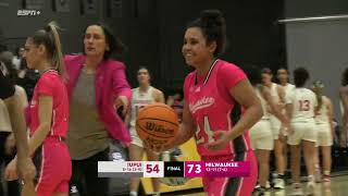 WBB vs IUPUI Highlights 2-8-24