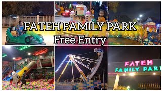 Fateh Family Park In Karachi | Best Family Park in karachi | Nazmabad karachi