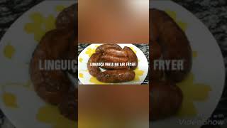 COMO FAZER LINGUIÇA FRITA NA AIR FRYER | FÁCIL E RÁPIDO #shorts