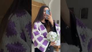 Рассказываю о себе 👀 #cardigan #вязоvlog #вязальныйvlog #knitting