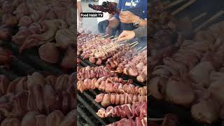 BBQ Pork Liver and Kidney | Filipino Street Food #streetfood