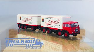 Cesare Mase Fiat Millepiedi 58429 Brekina Lkw Modell TRUCKMO