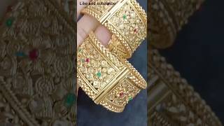 Gold Bangles Design | Light Weight Bangles #gold #bangles #latestjewellery #goldbangles #jewellery