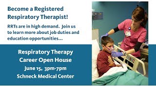 Schneck Medical Center - Registered Respiratory Therapists Needed!