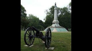 Confederate Mound at Oak Woods Cemetery Chicago, Illinois