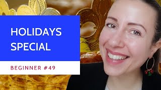 Beginner #49 French Vocabulary Holidays Special