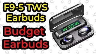 F9-5 TWS Wireless Earbuds with Power Bank | Bluetooth 5.0 | Touch Control | LED Charging Display