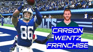 Zack Ertz REUNITES with Wentz in Indianapolis!! | Madden 21 Wentz Franchise (6)