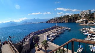 Walking Through The Antalya Marina in Kaleici, Turkey - BREATHTAKING AREA! 🇹🇷