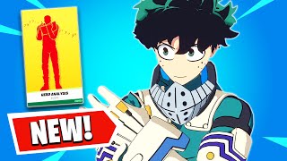 NEW Hero Analysis in Fortnite! | MY HERO ACADEMIA