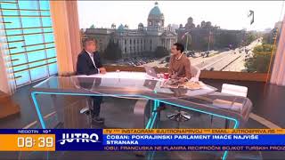 Gostovanje Roberta Čobana, 27 10 2020 Prva televizija Jutro Prva TV 08 34 00