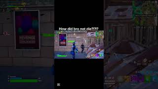 How did he not die?!?!?! #fortnite #fortnitememes #fortniteclips #memes #goingcrazy #viralvideo