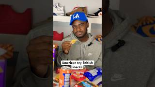 American try British snacks for the first time #ukfood #britishsnacks #americansnacks