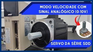 Automação industrial - como configurar o Servo Motor Policomp para modo de velocidade.