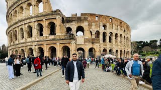 Walk inside colosseum