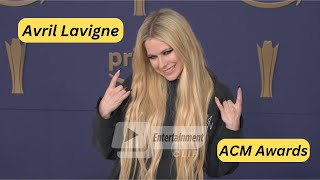 Avril Lavigne Attends The 59th Academy of Country Music Awards in Frisco, Texas