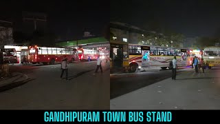 Gandhipuram Town Bus Stand | Coimbatore Gandhipuram Bus Stand | Gandhipuram | AK VLOGS AND TRAVELS