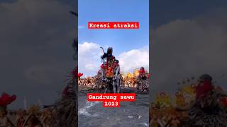 atraksi tarian Gandrung Sewu 2023#shorts#feedshorts #viral