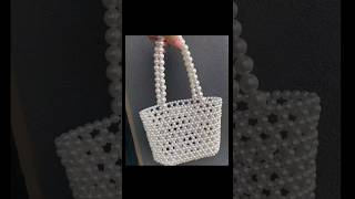 Very beautiful beaded bag #beadsmaking #beadsbag #beadsmakingathome