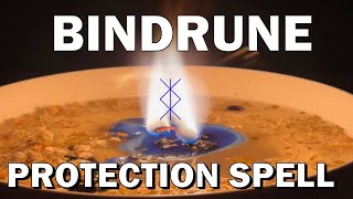 How to cast a Bindrune Protection Spell, Step by Step