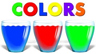 Learn Colors | Water Colors | Educational Video for Kids & Toddlers