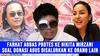 Gosip Artis - Farhat Abbas Tak Terima Nikita Mirzani Usul Uang Donasi Agus Disalurkan Ke Orang Lain!