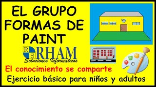 💻 2.  El grupo Formas de Paint | CLASES PARA PROFESORES DE COMPUTACIÓN