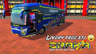 livery bussid sudiro tunggal jaya draka mod sr2 single glass mn art