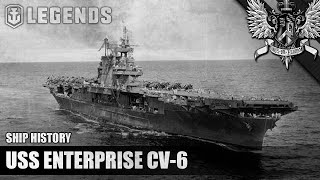 WoWS: Legends - USS Enterprise CV-6 Ship History