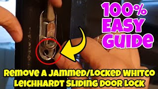 🔒 SOLVED: How to Remove a Jammed/Locked Whitco Leichhardt Sliding Door Lock in Minutes ⏰