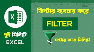 এক্সেলে Filter এর গুরুত্বপূর্ণ কাজ | How to Use Filter In MS Excel | Basic Guru