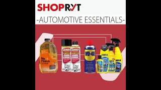 AUTOMOTIVE ESSENTIALS!