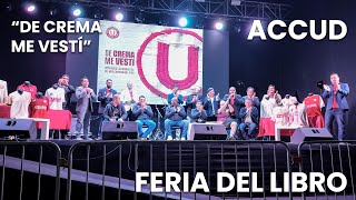 Presentación del libro "De crema me vestí" | Realizado por @accudtv2177 | Feria del Libro 2024