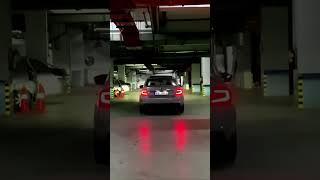 Loud skoda rapid modified exhaust sound 300km/hr