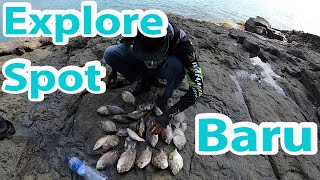 Mancing Di Sini Jangan Tunggu Pasang Naik II Mancing Baronang II Rabbitfish