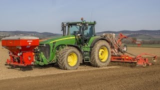 Setí 2016 - John Deere 8530 & Kuhn Venta TF 702 / HR 6003