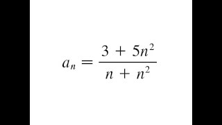 Limit of Polynomial and Rational Functions at Infinity