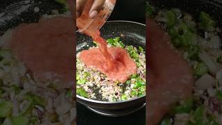 Red Pasta recipe Asmr cooking #shorts