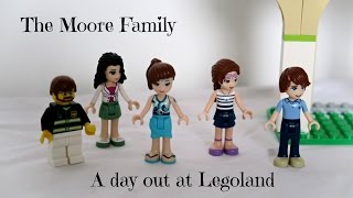 Our family day out at Legoland stop frame animation