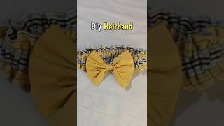 How to Make Bow Easy Way #shorts #shortsfeed #diy #fabricbow #sewing #fabricbowmaking #viral