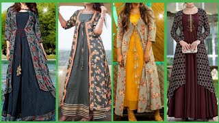 Lawn Open Gown Style Dress Designs 2023 | Latest Upcoming Fashion Trends Gown Style | Fashion Mall.