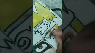 drawing Naruto sage mode