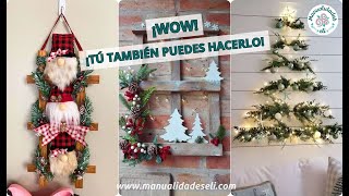 Decoraciones Navideñas Para Pared Que No Te Puedes Perder