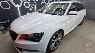 Skoda SuperB correction polish and  Fx-Protect ceramic coat 🤙