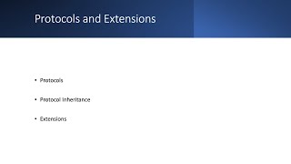 Swift 5 2024: Protocols and Extensions