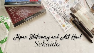 Japan Stationery And Art Haul In Sekaido | April San Pedro