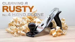 Removing RUST from a Stanley No.4 hand plane